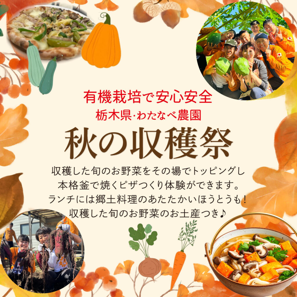 2025年11月5日 秋の収穫体験＆ピザつくり体験